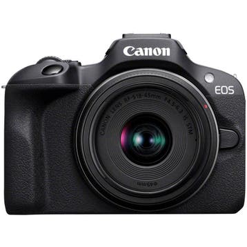 Canon EOS R100 + RF-S 18-45mm IS STM, Ophalen of Verzenden, Nieuw, Overige typen, Canon