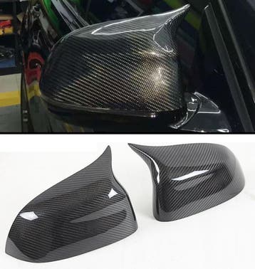 Carbon Spiegelkappen BMW X3 F25 X4 F26 X5 F15 X6 F16 B1464, Auto-onderdelen, Spiegels, Nieuw, BMW