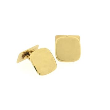 Gouden manchetknopen, Sieraden, Tassen en Uiterlijk, Manchetknopen, Ophalen of Verzenden, Gebruikt, Goud