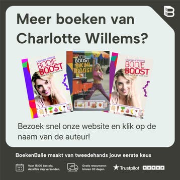 Het kookboek / BodieBoost / 2 - Charlotte Willems, Boeken, Verzenden, Zo goed als nieuw, Charlotte Willems