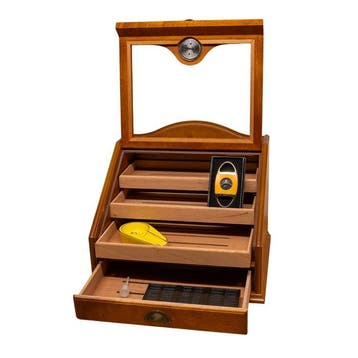 Sigarendoos (4) - cedar - Luxe Humidor set, Nieuw