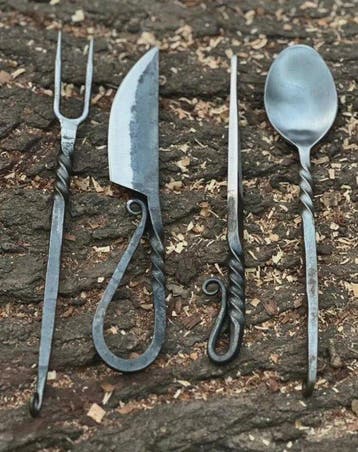 Keukenmes - Kitchen knife set - Staal - Noord Amerika -