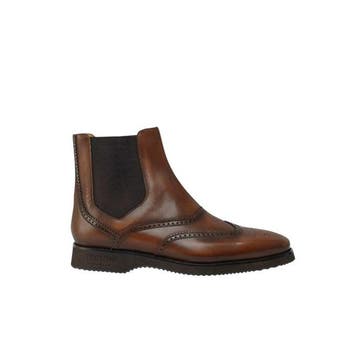 TESTONI - 8 UK - 42 IT - Chelsea Boot Shoes Antique Calf, Nieuw
