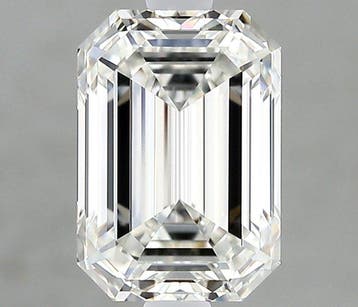 1 pcs Diamant (Natuurlijk) - 1.73 ct - Smaragd - H - VS1 -, Nieuw