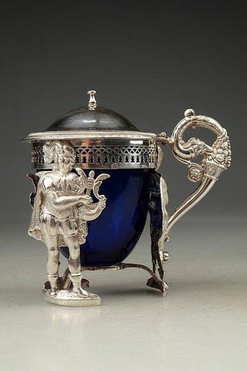 Container - .800 zilver, Antiek en Kunst