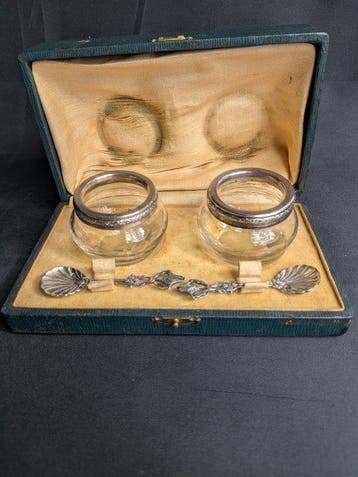 Zout- en pepervaatjes (4) - .950 zilver