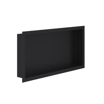 Inbouwnis BWS Colorato 30x60x10 cm Mat Zwart, Ophalen of Verzenden, Nieuw, Bad