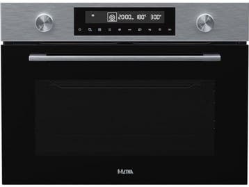 ETNA CM450RVS - Inbouw Combi-Oven - 50L - Turbo Hetelucht -, Verzenden, Zo goed als nieuw