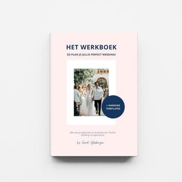 ThePerfectWedding.nl | Het werkboek: Zo plan je jullie, Boeken, Verzenden, Zo goed als nieuw, Sarah Glasbergen