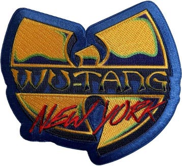 Wu-Tang Clan New York Logo Blue - Patch, Ophalen of Verzenden, Nieuw, Kleding