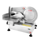 GGM Gastro | Vleessnijmachine - schuin model - 120W - Mes |, Verzenden, Nieuw in verpakking, Bakkerij en Slagerij