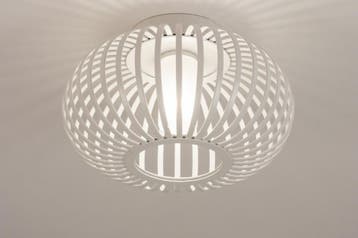 Rietveld Plafondlampen - Wit - Glas, Metaal, Verzenden, Nieuw
