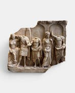 sculptuur, Apoteosi di Augusto - 65 cm - Marmer, Antiek en Kunst, Antiek | Keramiek en Aardewerk