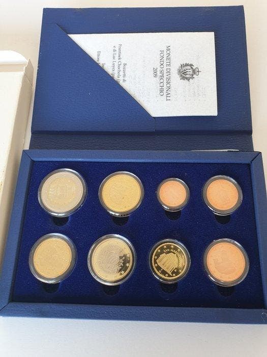 San Marino. Proof Set 2009 (Zonder minimumprijs), Postzegels en Munten, Munten | Europa | Niet-Euromunten