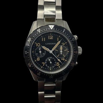 Landeron Pilote Vintage Tricompax - Heren - 2020-2025, Nieuw
