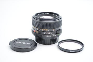 Minolta New MD 50mm F1.4 Cameralens, Nieuw