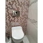 Wand Mozaïek Tegels Factory Hexagon Keramiek Oudroze - Ma.., Nieuw, Ophalen of Verzenden, 20 tot 40 cm, 10 m² of meer