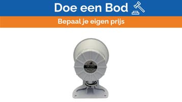 Bieden: Monacor 15W/8 Ohm 600-7000Hz Humidity Proof Horn Sp, Ophalen of Verzenden, Nieuw, Kabel of Apparatuur
