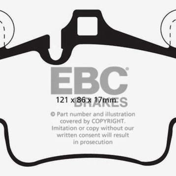 EBC 07-08 Porsche 911 (997) (Cast Iron Rotor only) 3.6, Ophalen of Verzenden, Nieuw