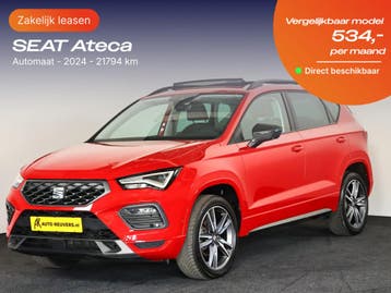 SEAT Ateca | Zakelijk Leasen vanaf 177,- p/mnd, Nieuw, Financial lease, Lease, Ateca