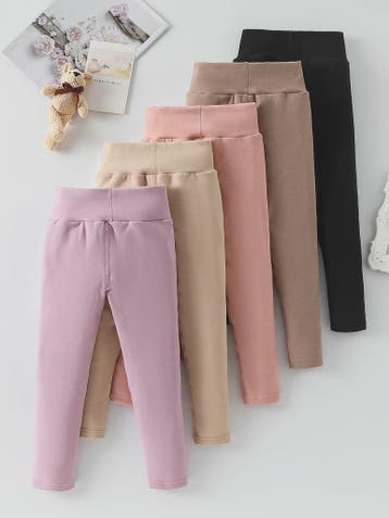 Warme Kinder Leggings voor Herfst & Winter - Fleece gevoerd,, Verzenden, Nieuw
