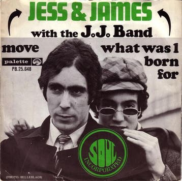 vinyl single 7 inch - Jess &amp; James - ith The J.J. Ban..., Verzenden, Zo goed als nieuw, 7 inch, Pop