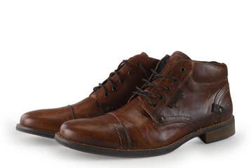 Bullboxer Veterboots in maat 43 Cognac, Overige kleuren, Verzenden, Boots, Zo goed als nieuw
