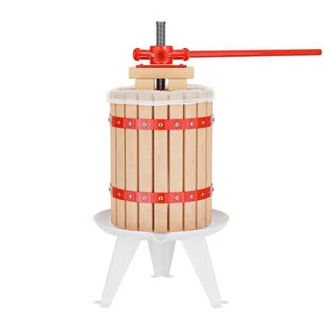Borg 18 liter Fruitpers - Appelpers - Vruchtenpers - Incl. d, Verzenden, Nieuw