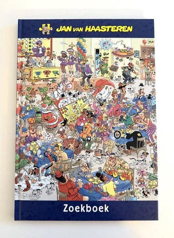 Zoekboek - Jan van Haasteren - nieuwste versie oktober 2025, Boeken, Verzenden, Gelezen, Jan van Haasteren