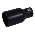 Zwart uitlaatsierstuk Rond groot - passend 49-62 mm, Verzenden, Nieuw