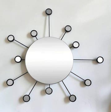 IKEA - Spiegel- Figgjo - Metaal - Vintage FIGGJO Spiegel