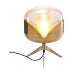 *WOONWINKEL* Kare Design Goblet Retro Tafellamp Messing, Verzenden, Nieuw