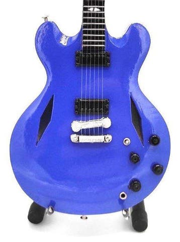 Miniatuur replica Gibson gitaar - Dave Grohl - Foo Fighters, Ophalen of Verzenden, Nieuw, Pop, Beeldje of Miniatuur