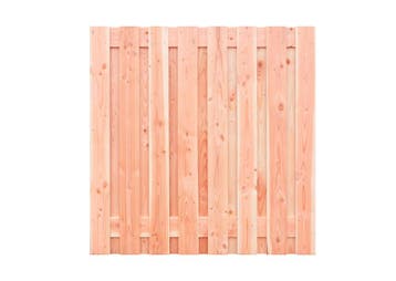 Douglas Schutting 17-planks Geschaafd 180 x 180 cm, Nieuw