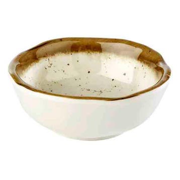 Witte Melamine Kom | Stone Art | 8,0 Ø, Verzenden