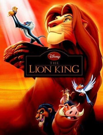 DISNEY - LION KING (VERHALENBOEK), Boeken, Verzenden, Nieuw