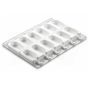 Silikomart Siliconen IJsvormpjes Classic (12x) + 50stk, Verzenden, Nieuw