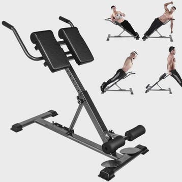 Opvouwbare Roman Chair & Hyperextension Bank - Fitnessappara, Verzenden, Nieuw