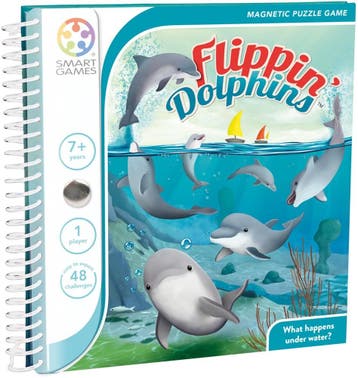 Magnetic Travel Games - Flippin Dolphins | Smart Games -, Verzenden, Nieuw