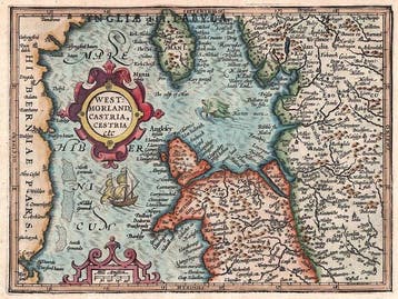 Europa - Engeland, Isle of Man, Ierse kustlijn; J. Hondius /, Nieuw