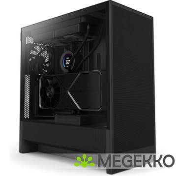 NZXT H5 Flow - Black 2024, Computers en Software, Computerbehuizingen, Verzenden, Nieuw