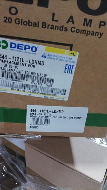 BMW 5 Serie E39 Koplamp Links | Retourdeal 68% Korting, Auto-onderdelen, Ophalen of Verzenden, Nieuw, BMW