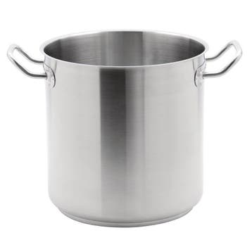 Vogue RVS inductie soeppan hoog 20,5L, Verzenden, Nieuw