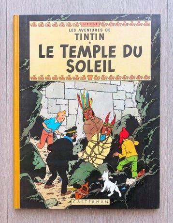 Tintin T14 - Le Temple du Soleil - 1 Album - Herdruk, Boeken, Nieuw