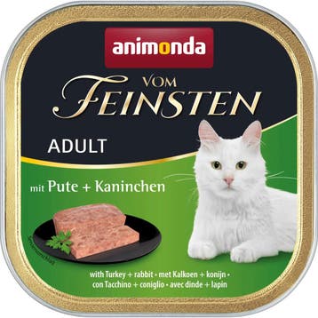 Animonda Vom Feinsten Adult Kalkoen + Konijn - 32 x 100g, Verzenden, Nieuw