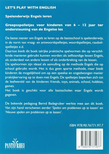 Lets play with English 9789076771977 B. Badegruber, Verzenden, Gelezen, B. Badegruber
