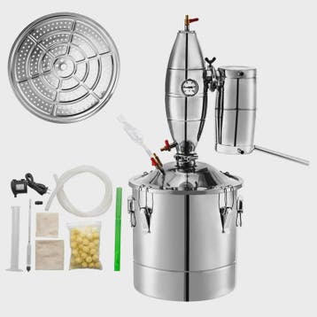 VEVOR Roestvrij Staal Alcohol Distilleerder Kit - 20L/30L/50, Verzamelen, Verzenden, Nieuw
