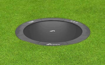 Flat to the ground Trampoline Akrobat Primus Antraciet 360, Ophalen of Verzenden, Nieuw