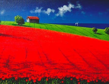 Roberto Mauri (1977) - La Quiete Scarlatta, Antiek en Kunst