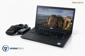 Refurbished Dell Latitude 7490 - 128GB - 8GB - i5 - 14 inch, Intel core i5, 128GB, 2 tot 3 Ghz, Qwerty